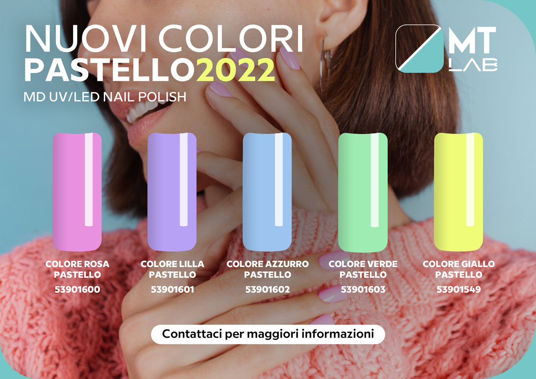 colori pastello smalto gel polish