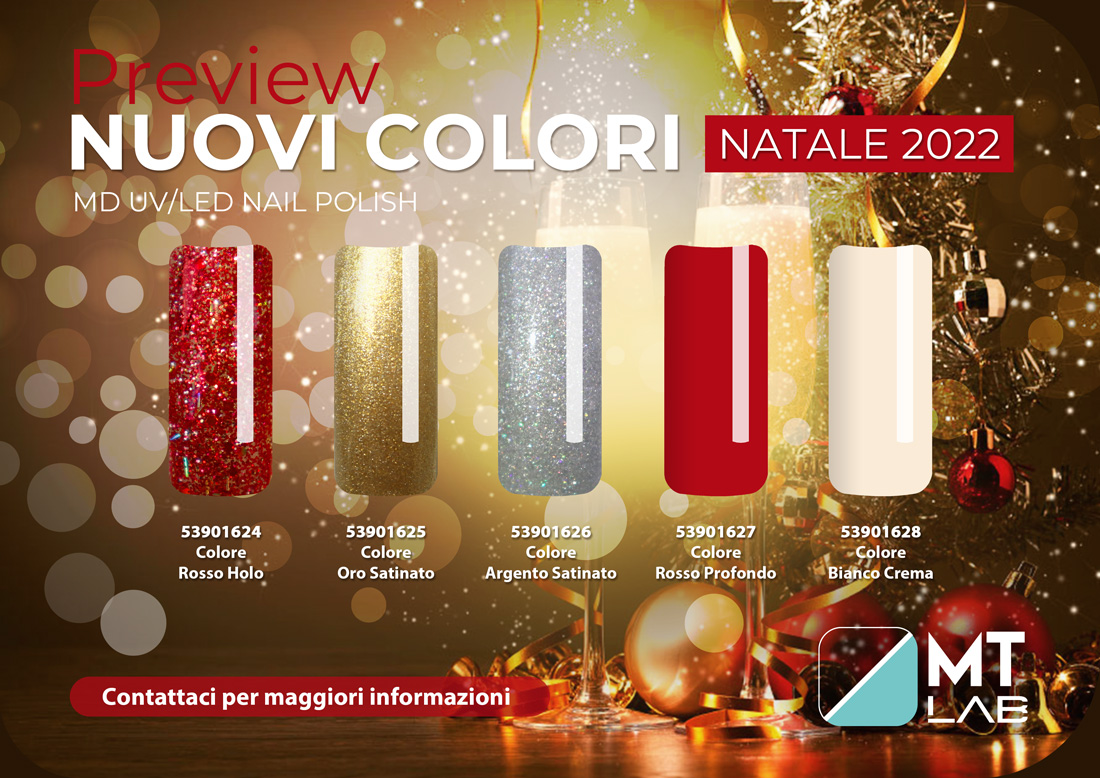 colori smalto semipermanente trend natale 2022