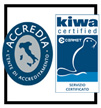 logo accredia servizio certificato.
